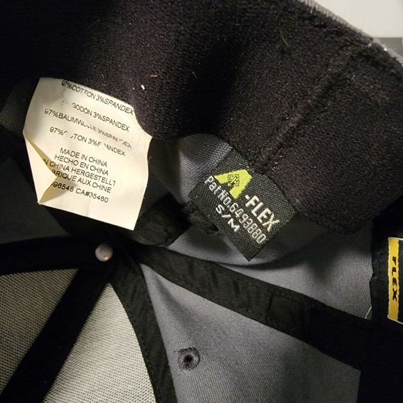 Oakley Flex Unisex Adults Gray Classic M10 Lightweight Baseball Cap Size S/M - Picture 6 of 7